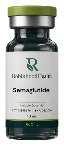 Robinhood Telehealth Semaglutide protocol — clinical still life