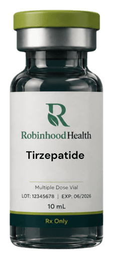 Robinhood Telehealth Tirzepatide protocol — clinical still life